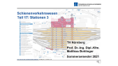 SVW 2 Teil 17 Stationen 3:  Bahnsteiganlagen