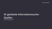 thumbnail of medium KI-gestützte Informationssuche - Quellen