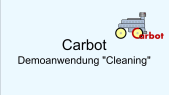 Carbot-Demo: Reinigen eines Raumes